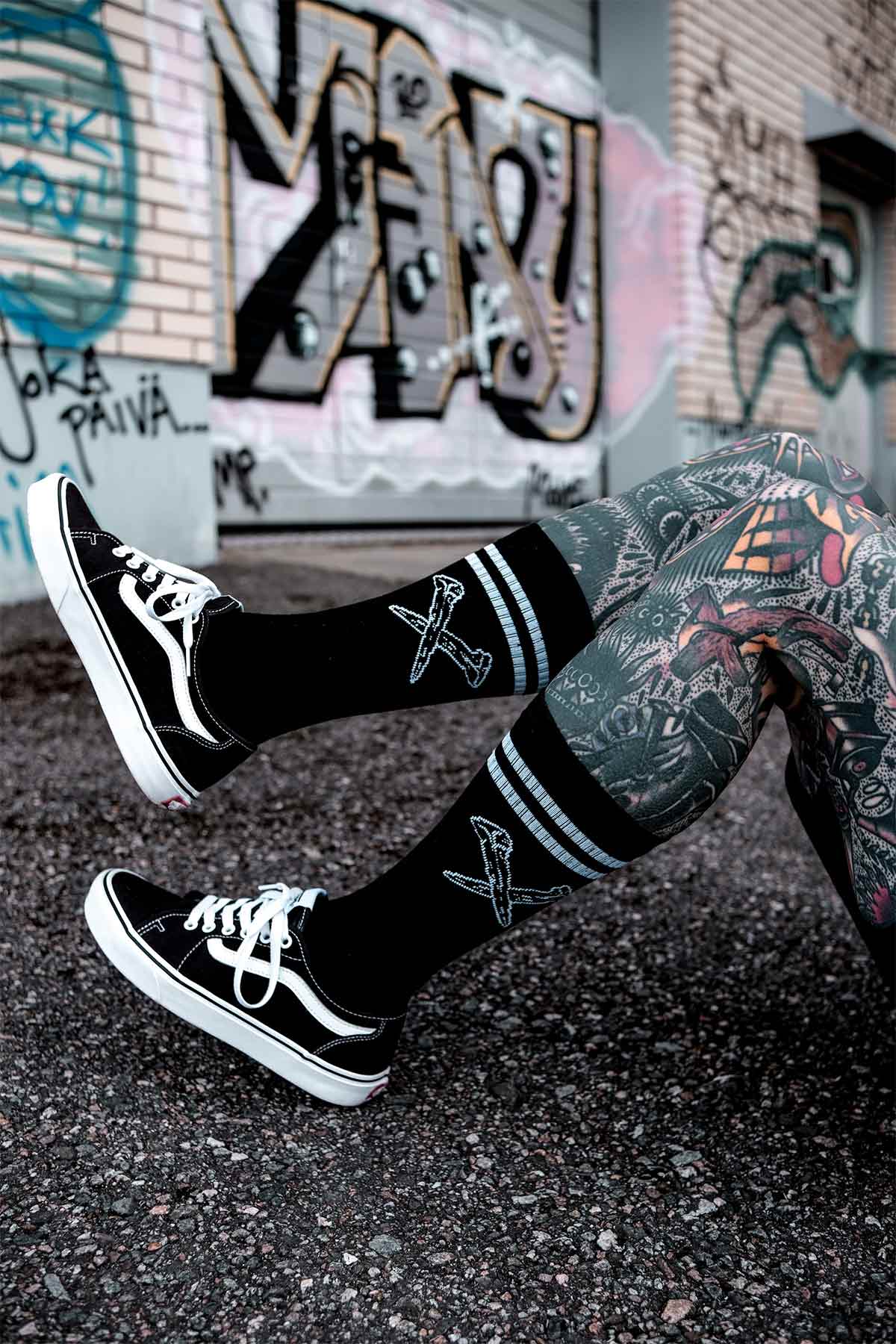 METAL SOCKS - KNEE HIGH image 4