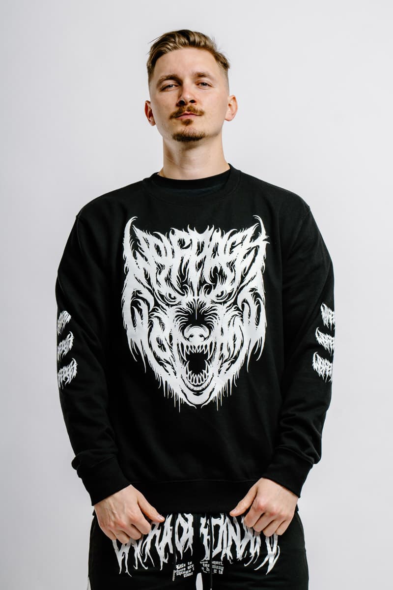 CORE WOLF CREWNECK UNISEX image 5