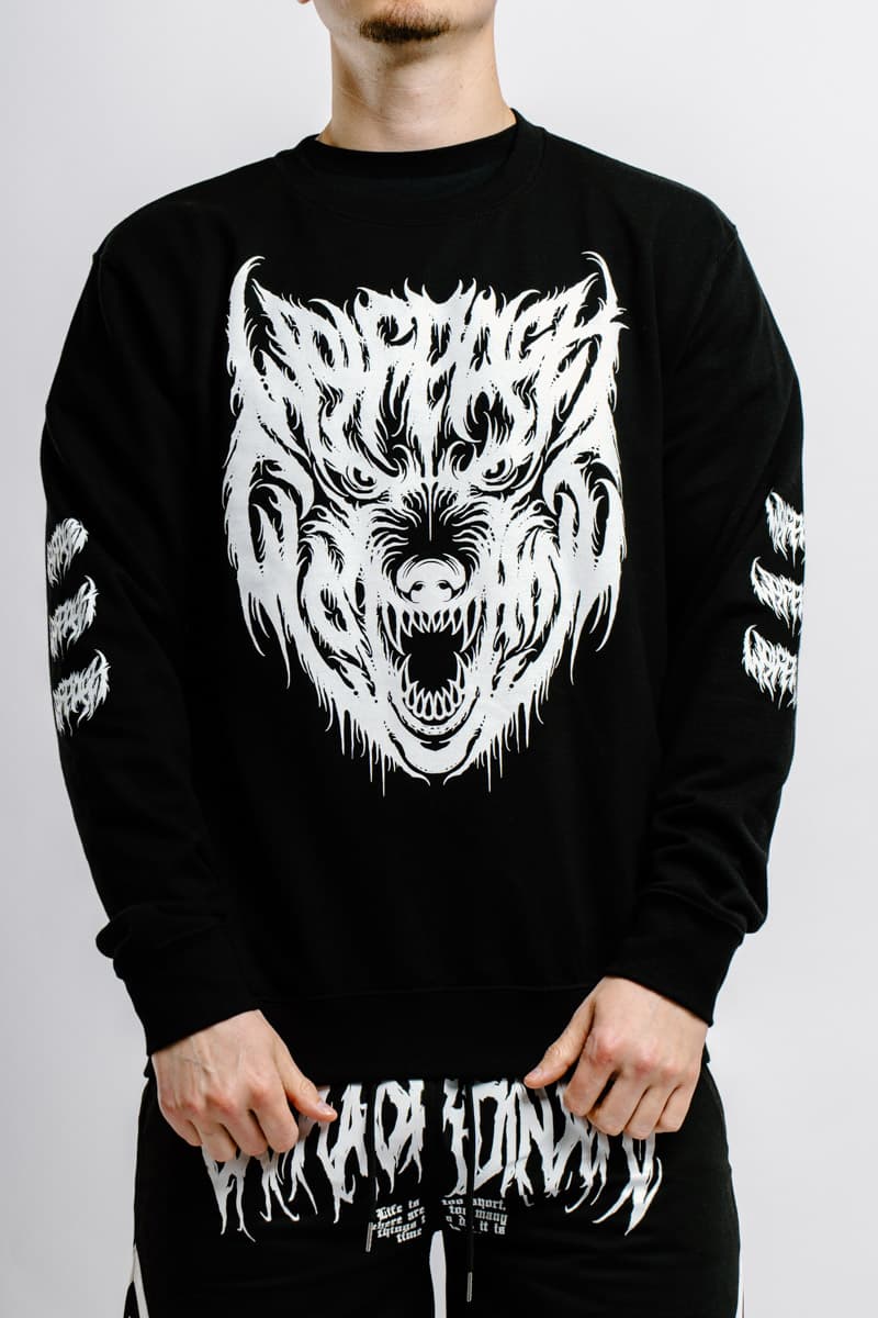 CORE WOLF CREWNECK UNISEX image 6