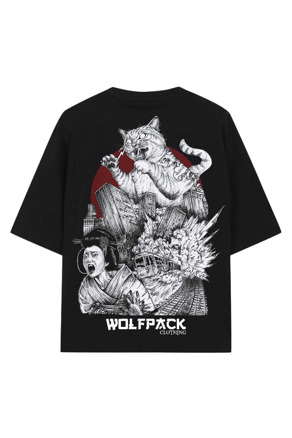 CATZILLA OVERSIZED TEE UNISEX image 1