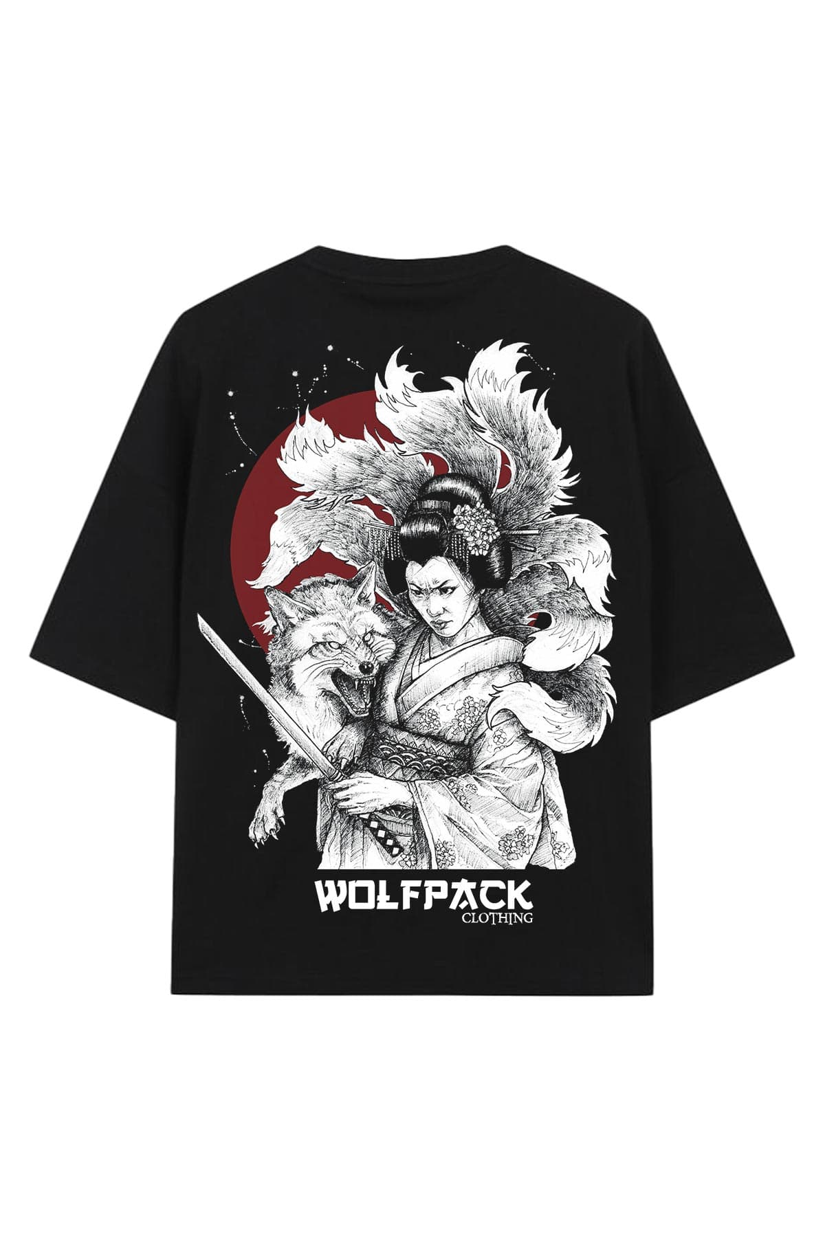 KITSUNE OVERSIZED TEE UNISEX image 1