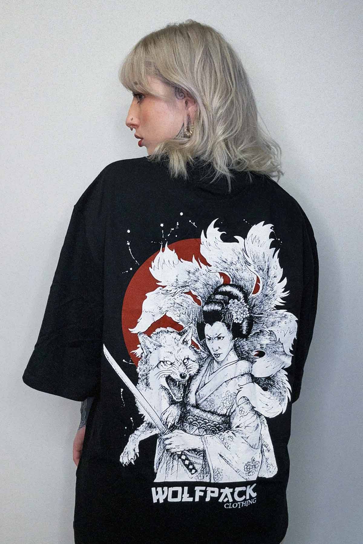 KITSUNE OVERSIZED TEE UNISEX image 2
