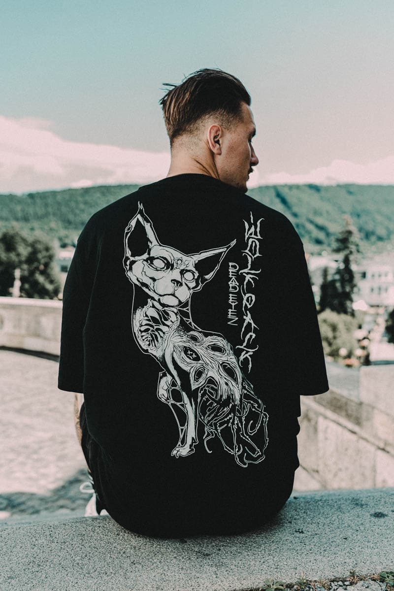 SACRED SILENCE OVERSIZED TEE UNISEX image 2