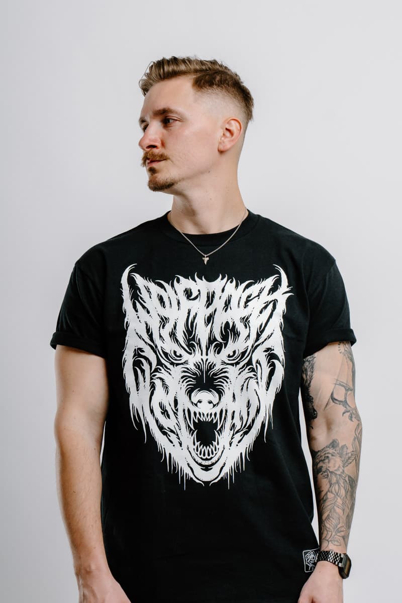 CORE WOLF TEE UNISEX image 2