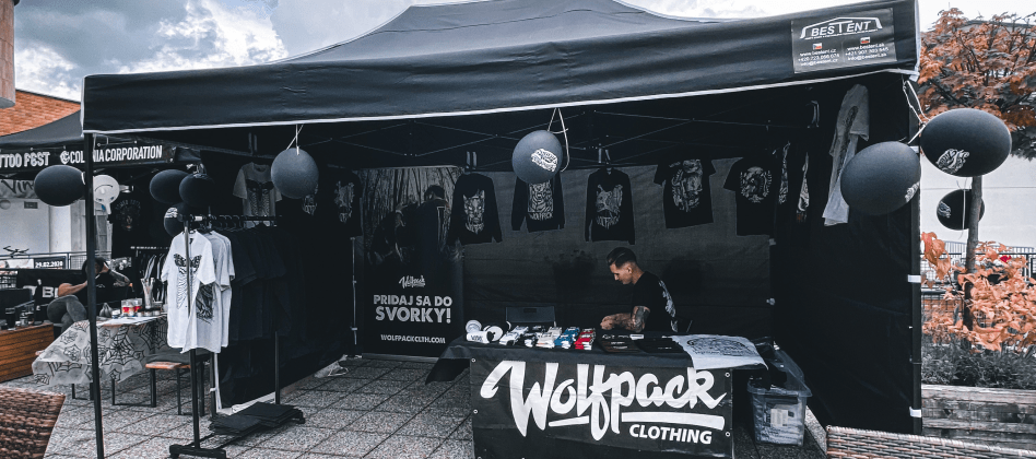 Wolfpack Festival stand