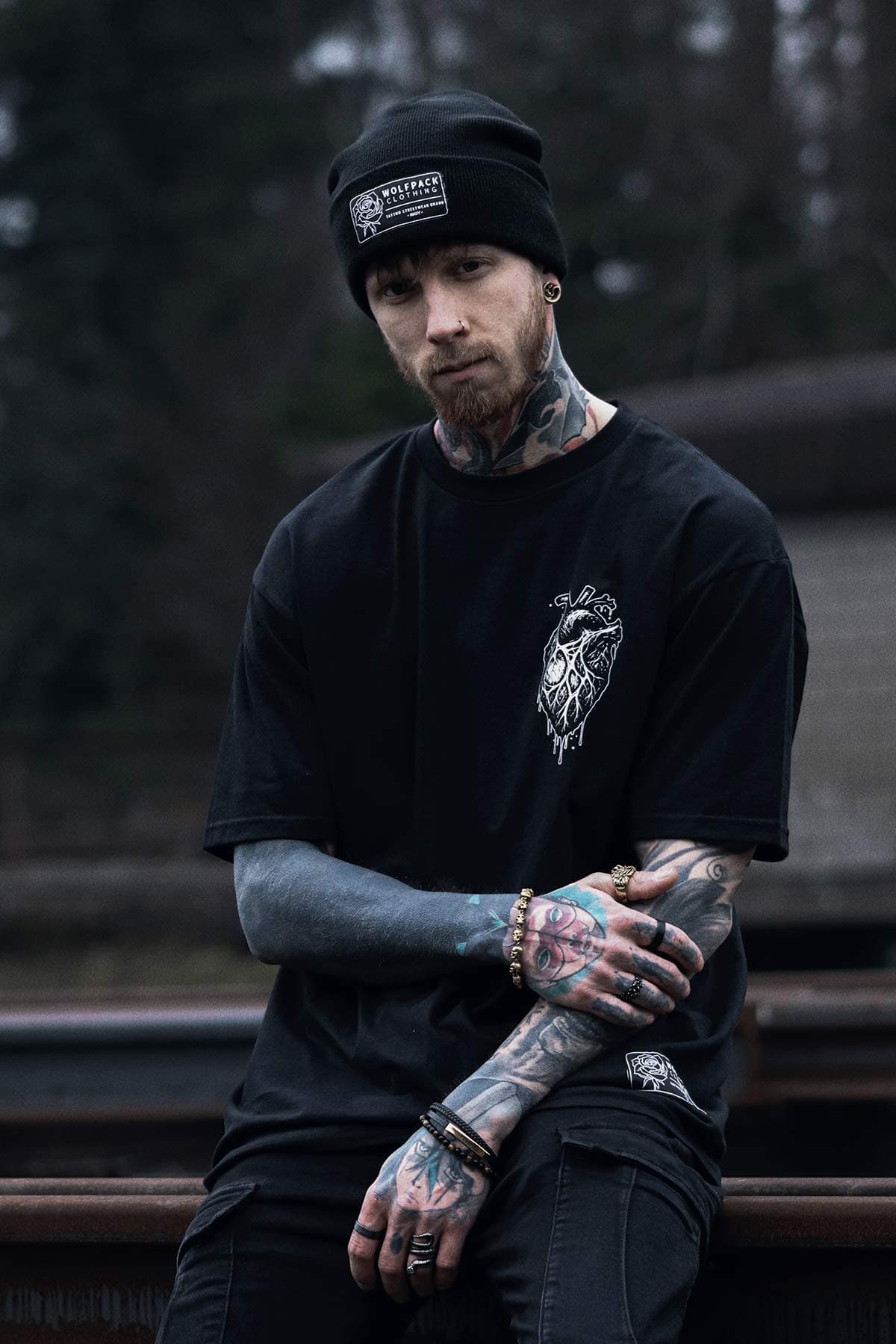 DEAD ROSE BEANIE image 3 DEAD ROSE BEANIE image 3