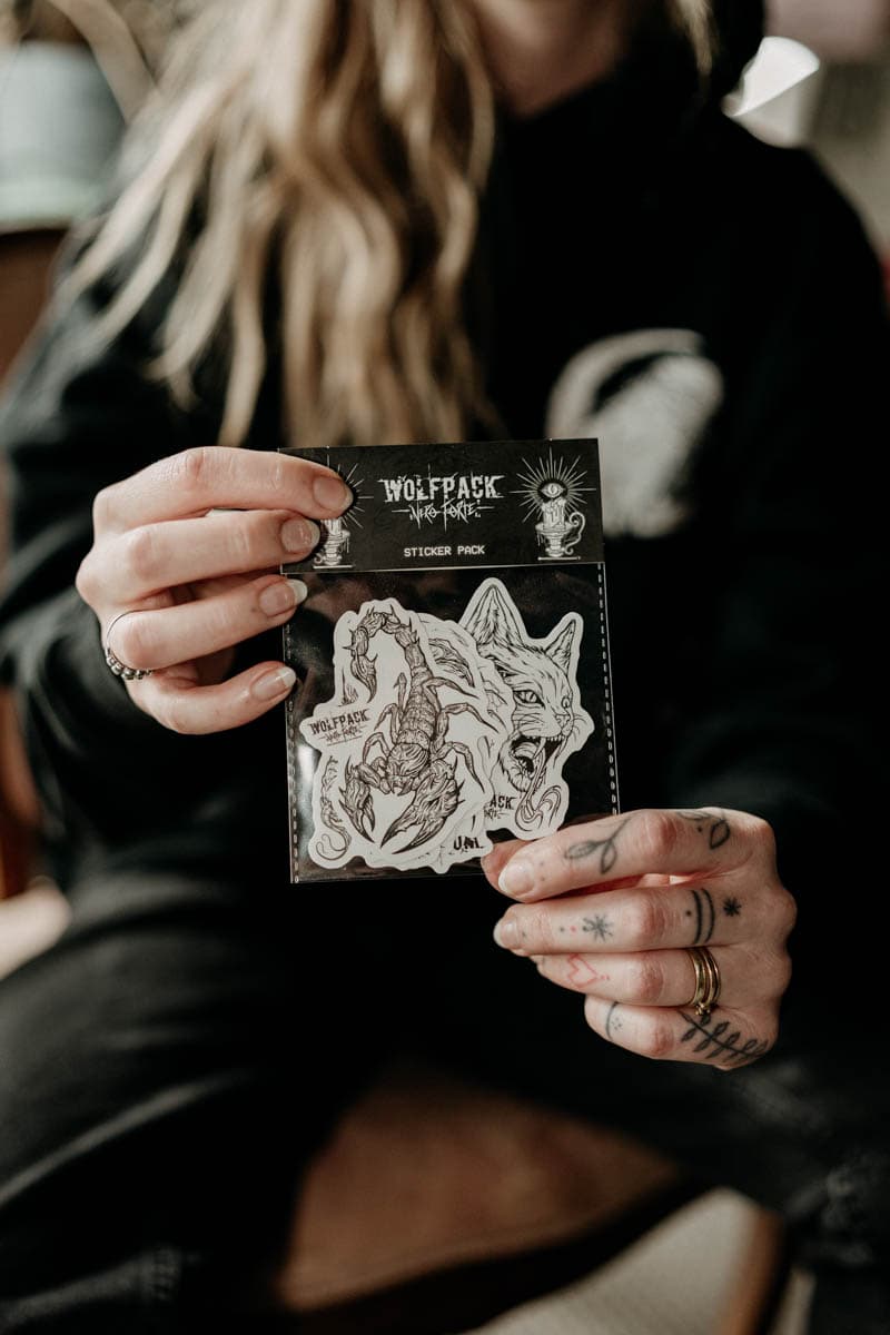 NERO FORTE STICKERS PACK image 2 NERO FORTE STICKERS PACK image 2