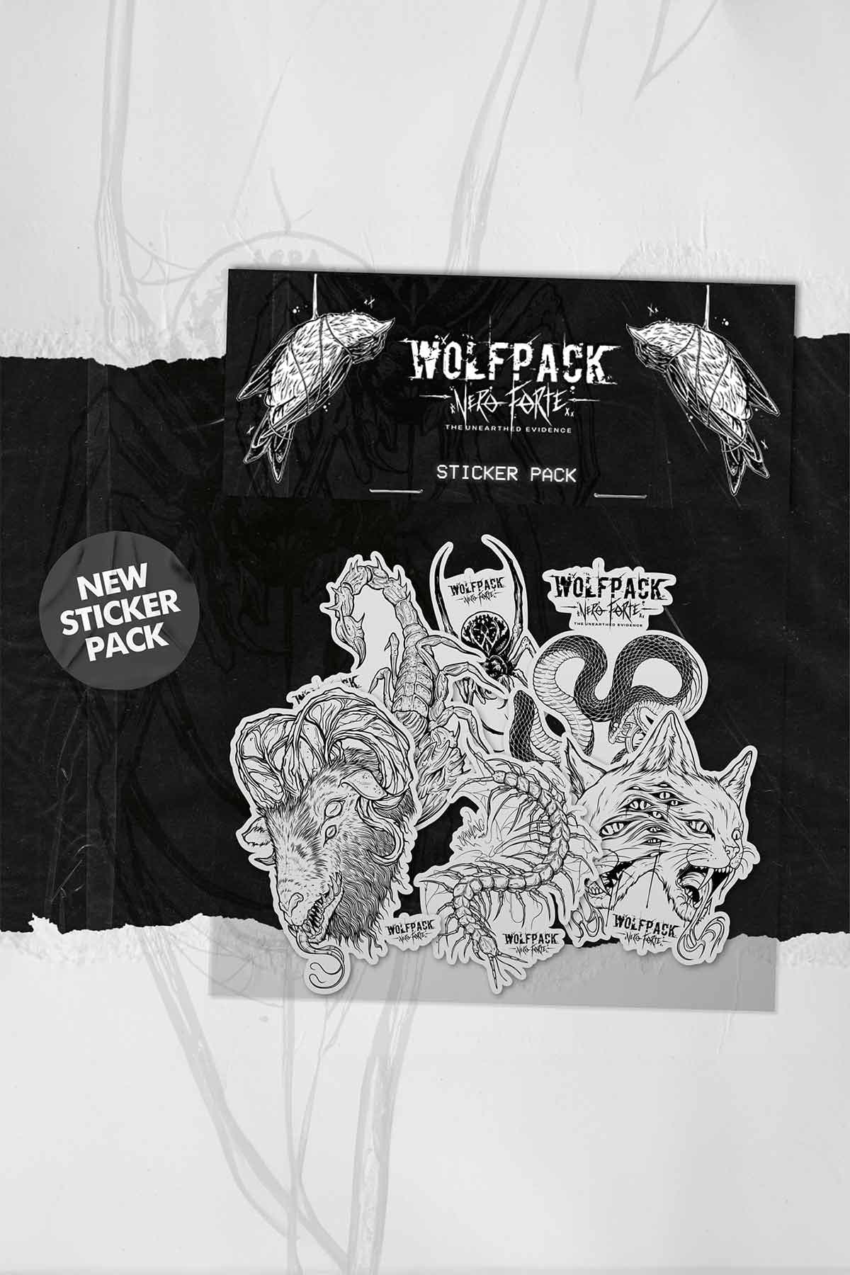 NERO FORTE STICKERS PACK image 1 NERO FORTE STICKERS PACK image 1