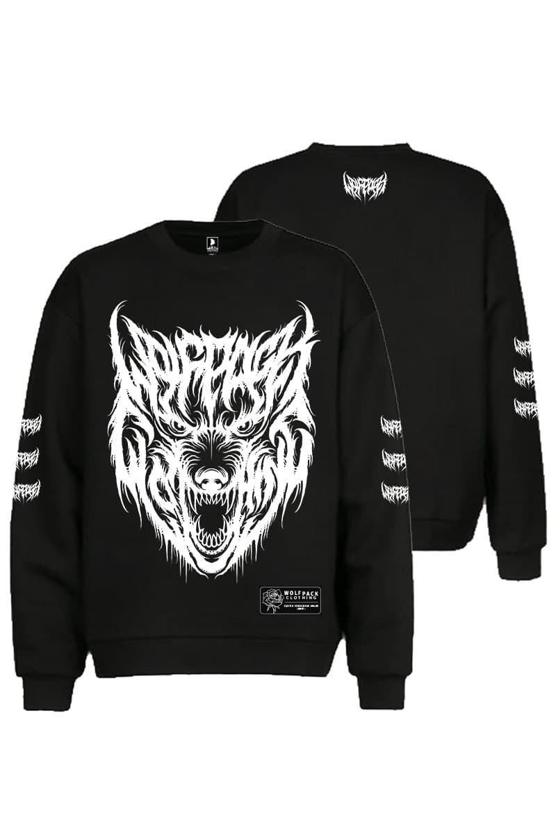 CORE WOLF CREWNECK UNISEX image 1 CORE WOLF CREWNECK UNISEX image 1