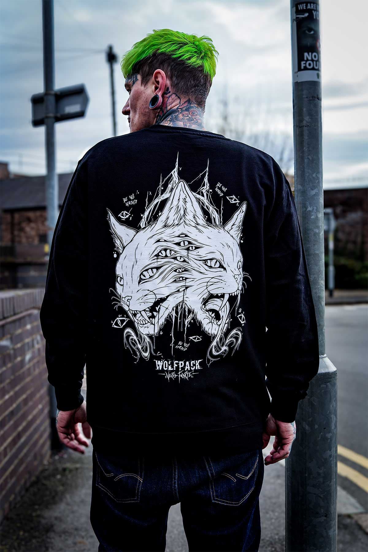 THE MOON CREWNECK UNISEX image 2 THE MOON CREWNECK UNISEX image 2