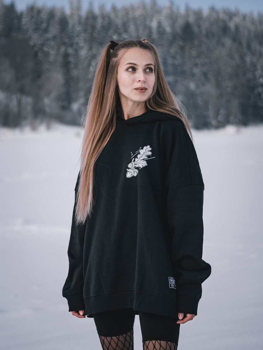 NORDIC HUNTER OVERSIZED HOODIE UNISEX image 4 NORDIC HUNTER OVERSIZED HOODIE UNISEX image 4