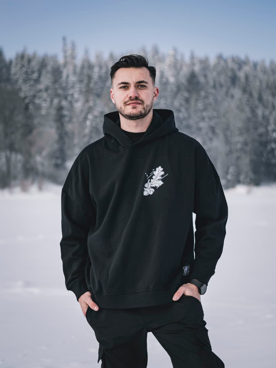 NORDIC HUNTER OVERSIZED HOODIE UNISEX image 5 NORDIC HUNTER OVERSIZED HOODIE UNISEX image 5
