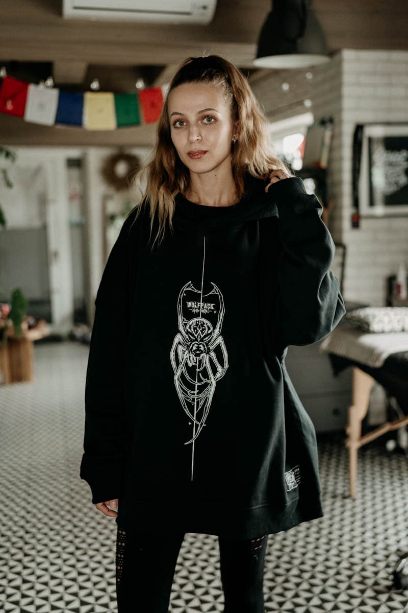 CONNECTION OVERSIZED HOODIE UNISEX image 2 CONNECTION OVERSIZED HOODIE UNISEX image 2