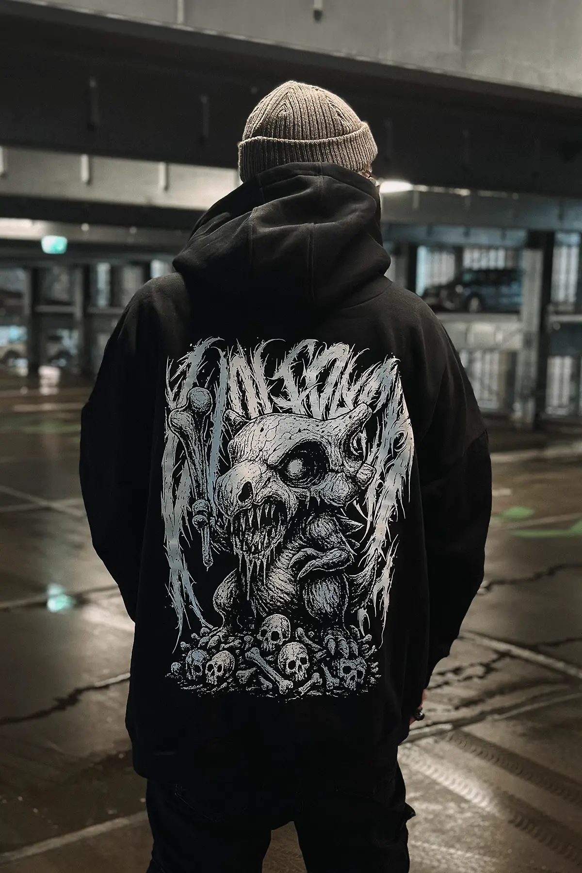 DEATHLING OVERSIZED HOODIE UNISEX image 2 DEATHLING OVERSIZED HOODIE UNISEX image 2