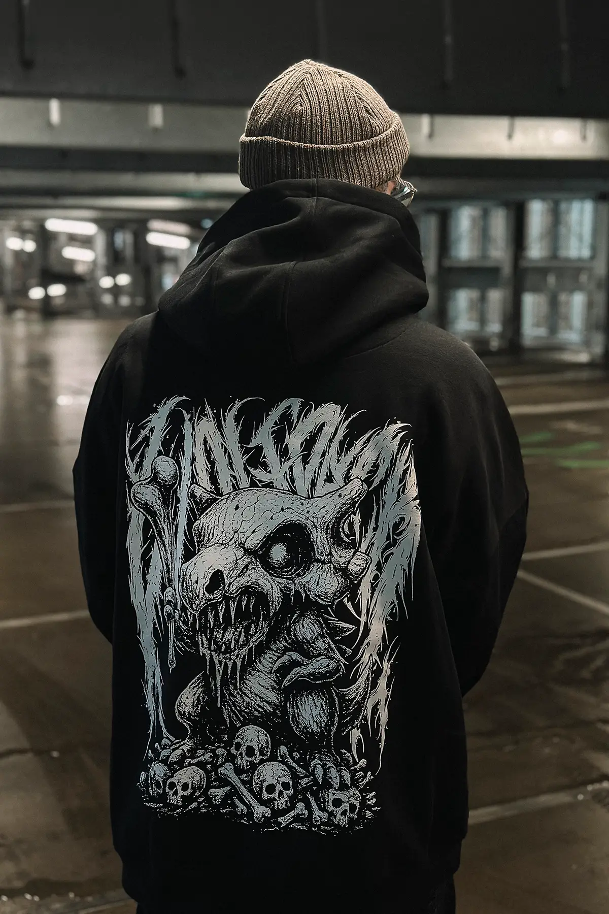 DEATHLING OVERSIZED HOODIE UNISEX image 3 DEATHLING OVERSIZED HOODIE UNISEX image 3