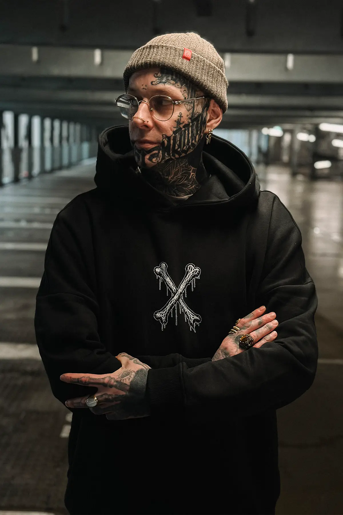 DEATHLING OVERSIZED HOODIE UNISEX image 4 DEATHLING OVERSIZED HOODIE UNISEX image 4