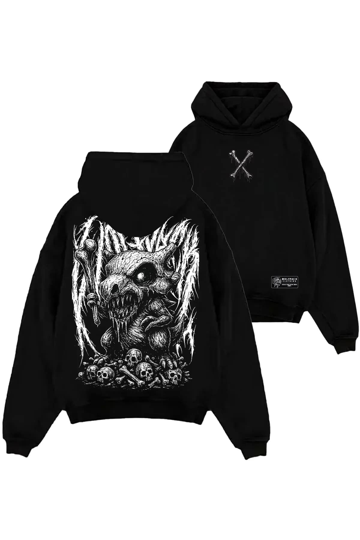 DEATHLING OVERSIZED HOODIE UNISEX image 1 DEATHLING OVERSIZED HOODIE UNISEX image 1