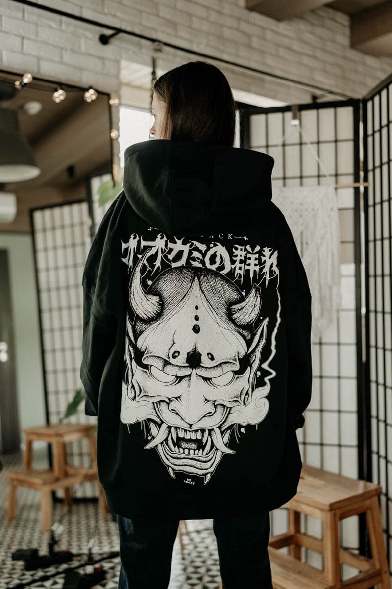 HANNYA OVERSIZED HOODIE UNISEX image 4 HANNYA OVERSIZED HOODIE UNISEX image 4