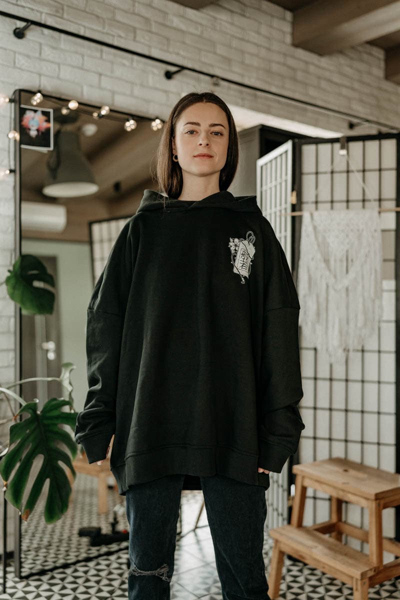 HANNYA OVERSIZED HOODIE UNISEX image 6 HANNYA OVERSIZED HOODIE UNISEX image 6