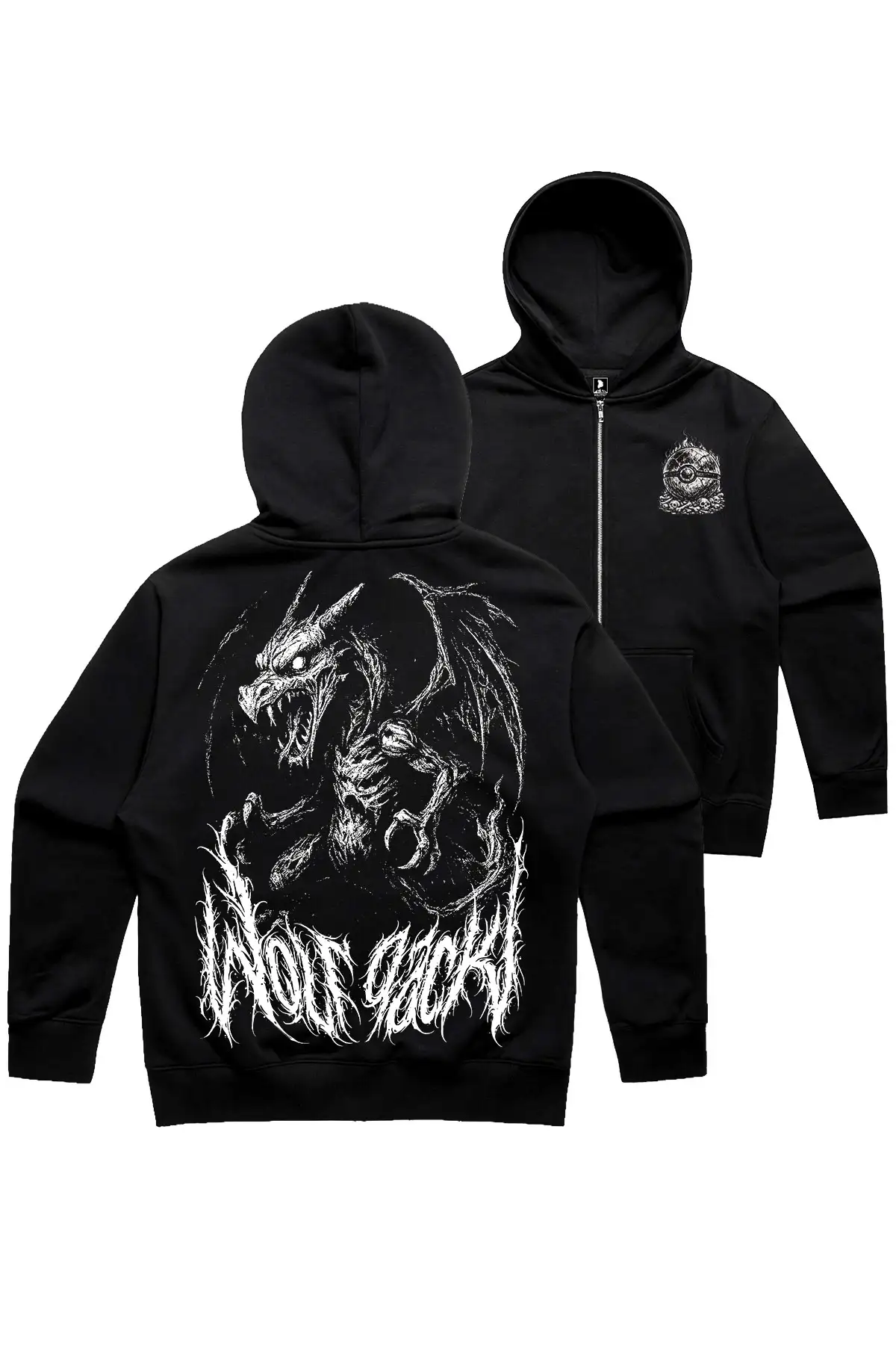 HELLFIRE ZIP HOODIE image 1 HELLFIRE ZIP HOODIE image 1
