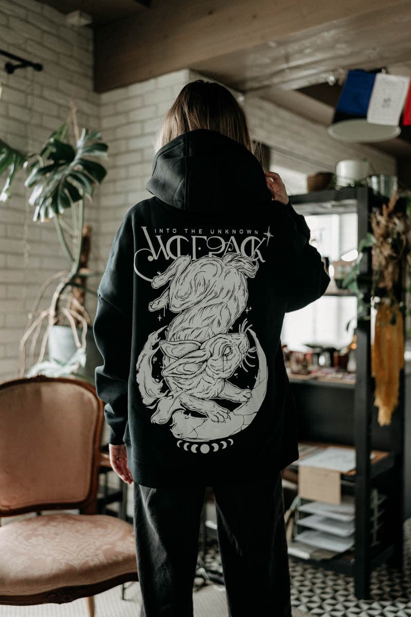 INTO THE UNKNOWN OVERSIZED HOODIE UNISEX image 7 INTO THE UNKNOWN OVERSIZED HOODIE UNISEX image 7