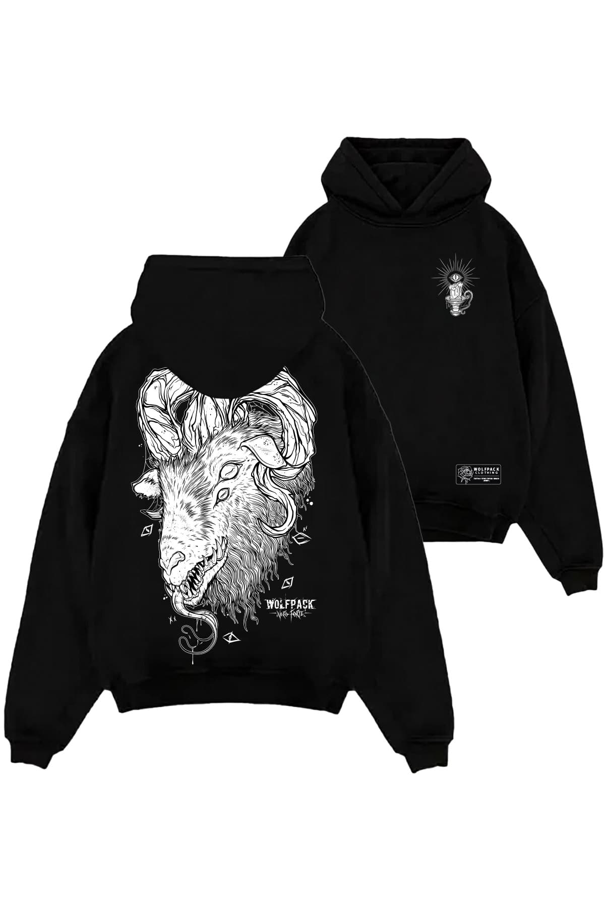 MORNING STAR OVERSIZED HOODIE UNISEX image 1 MORNING STAR OVERSIZED HOODIE UNISEX image 1