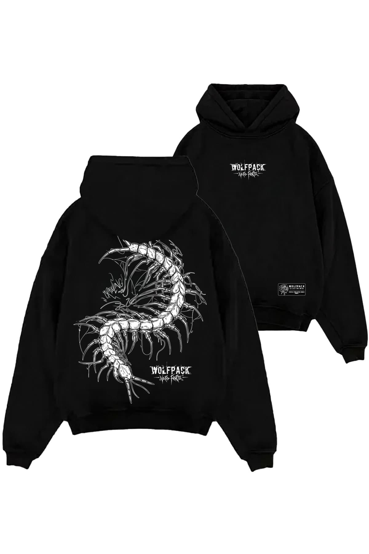 NEGATIVE ONE OVERSIZED HOODIE UNISEX image 1 NEGATIVE ONE OVERSIZED HOODIE UNISEX image 1