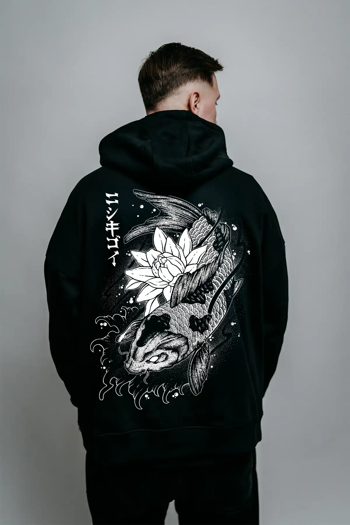 NISHIKIGOI OVERSIZED HOODIE UNISEX image 2 NISHIKIGOI OVERSIZED HOODIE UNISEX image 2