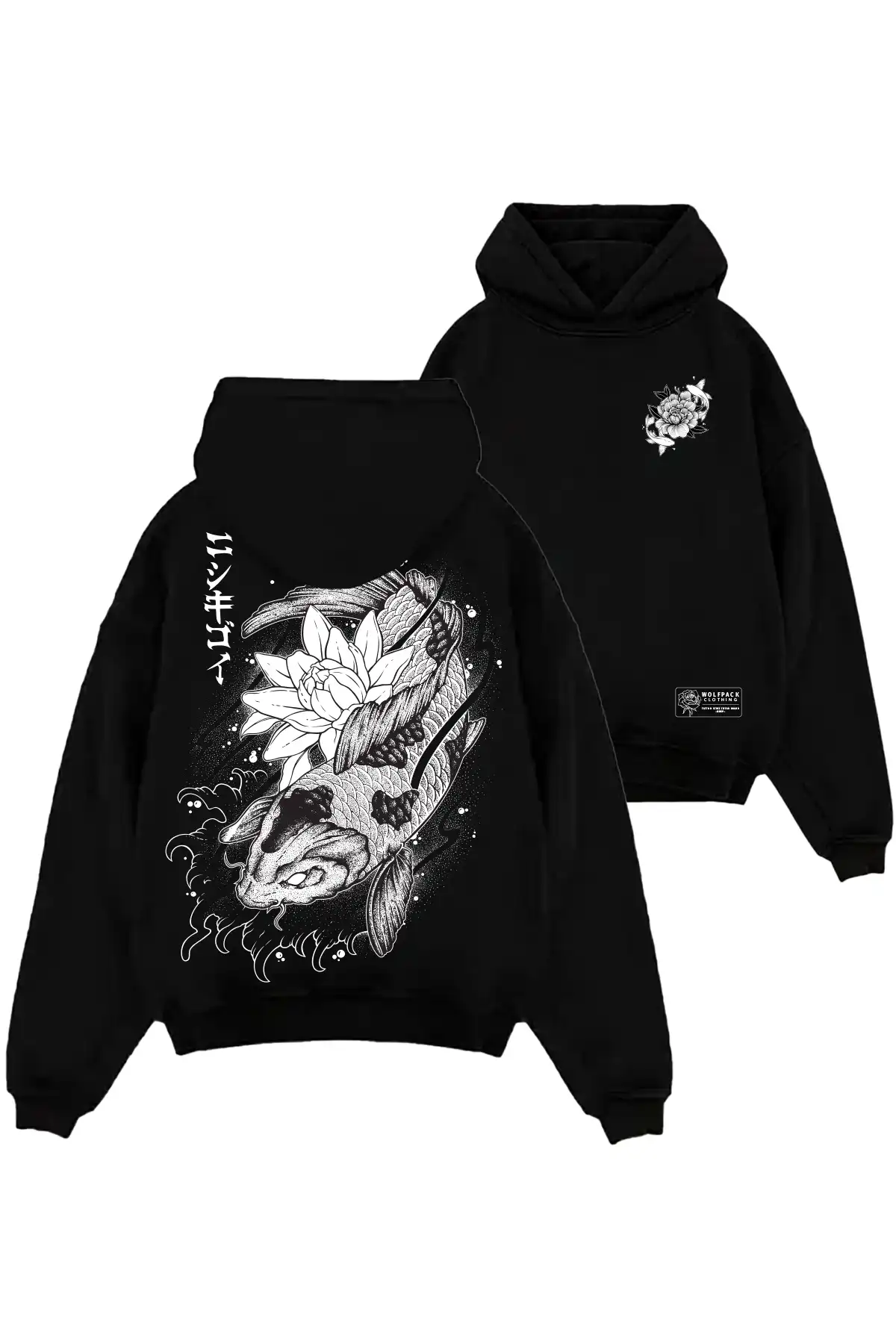 NISHIKIGOI OVERSIZED HOODIE UNISEX image 1 NISHIKIGOI OVERSIZED HOODIE UNISEX image 1