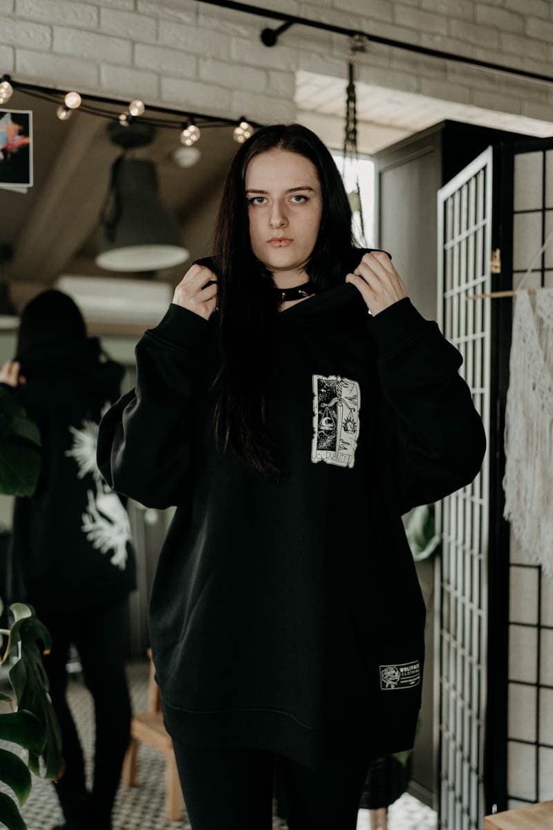 THE DUALITY OVERSIZED HOODIE UNISEX image 4 THE DUALITY OVERSIZED HOODIE UNISEX image 4