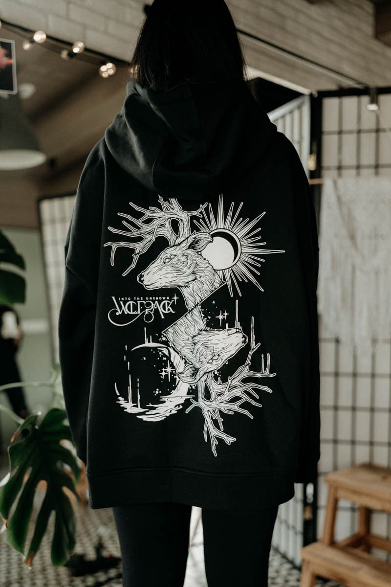 THE DUALITY OVERSIZED HOODIE UNISEX image 2 THE DUALITY OVERSIZED HOODIE UNISEX image 2