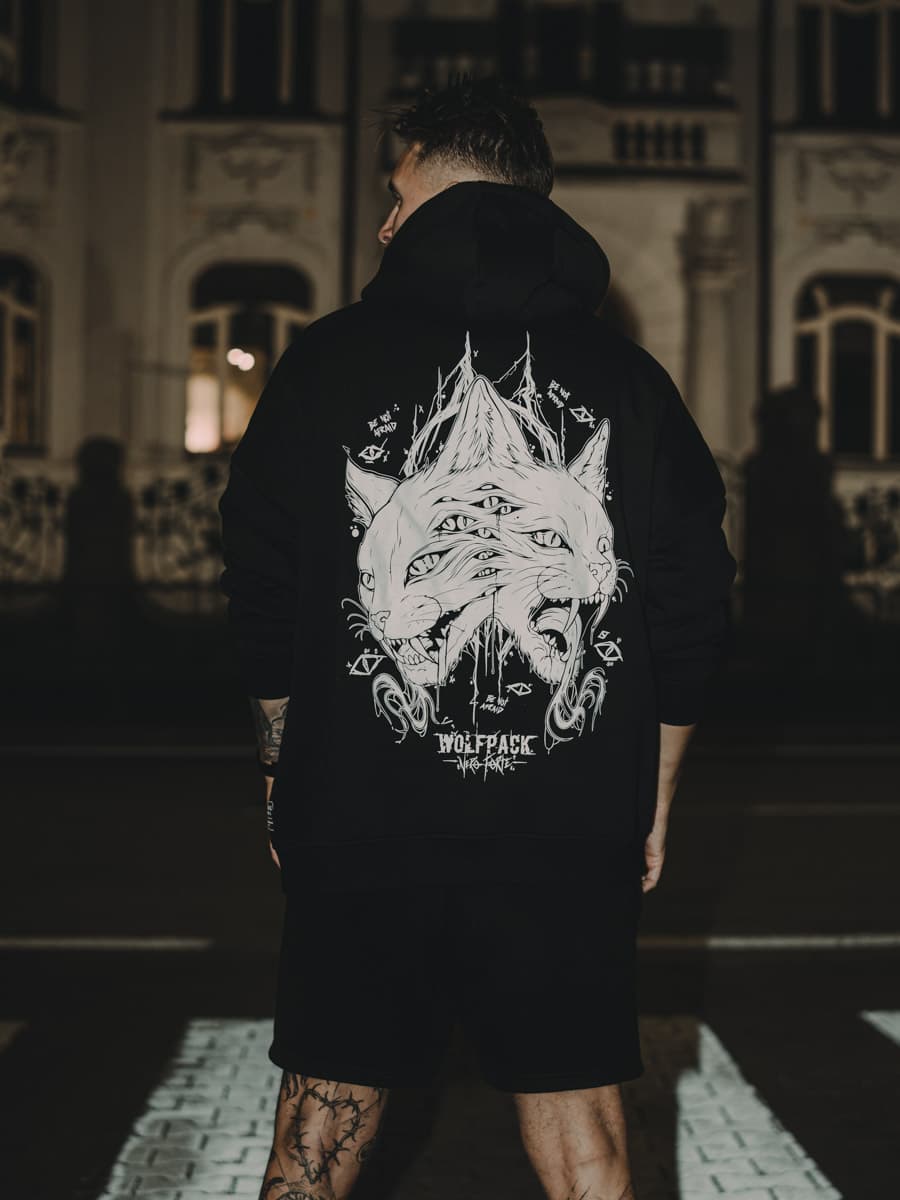 THE MOON OVERSIZED HOODIE UNISEX image 3 THE MOON OVERSIZED HOODIE UNISEX image 3