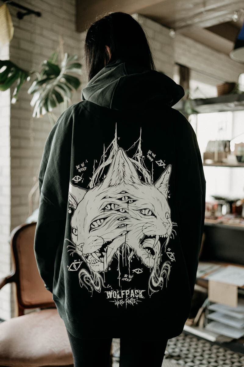 THE MOON OVERSIZED HOODIE UNISEX image 2 THE MOON OVERSIZED HOODIE UNISEX image 2