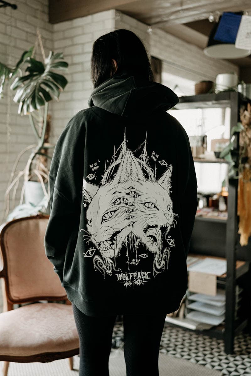 THE MOON OVERSIZED HOODIE UNISEX image 4 THE MOON OVERSIZED HOODIE UNISEX image 4