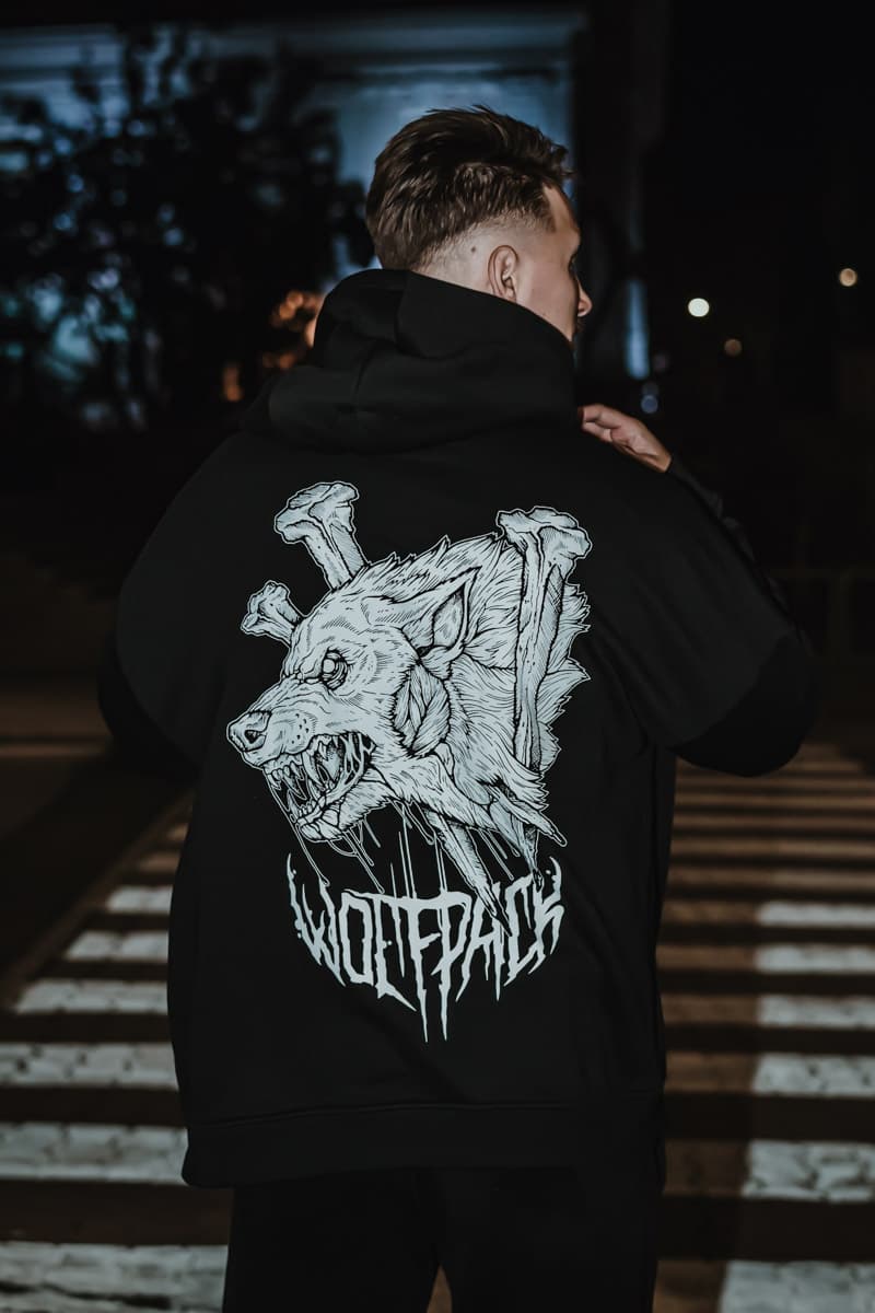 UNDEAD OVERSIZED HOODIE UNISEX image 2 UNDEAD OVERSIZED HOODIE UNISEX image 2