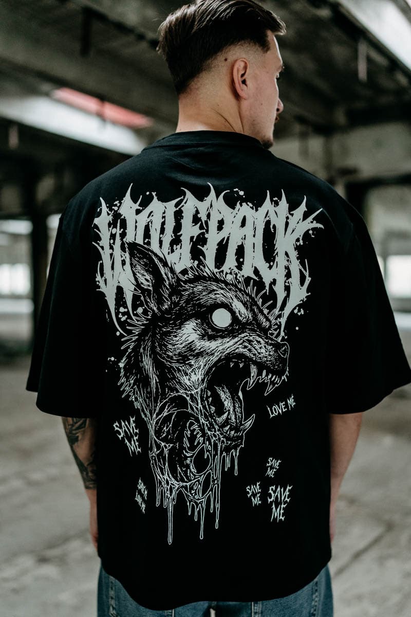 ABYSS HOUND OVERSIZED TEE UNISEX image 3 ABYSS HOUND OVERSIZED TEE UNISEX image 3