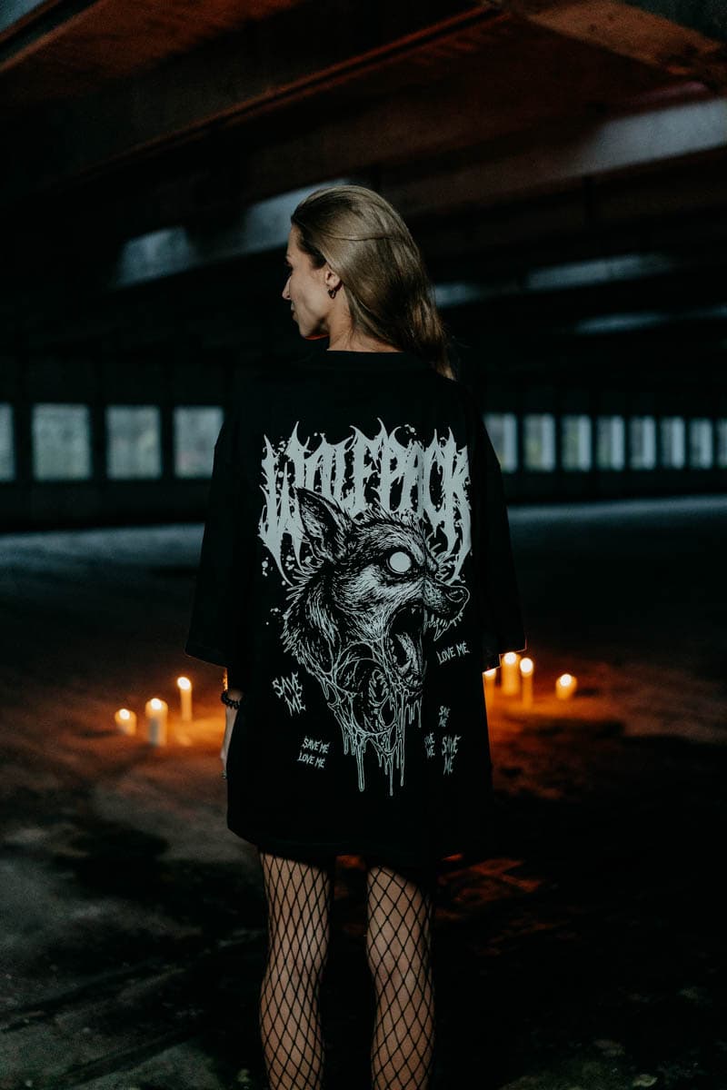 ABYSS HOUND OVERSIZED TEE UNISEX image 6 ABYSS HOUND OVERSIZED TEE UNISEX image 6