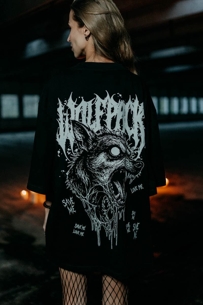 ABYSS HOUND OVERSIZED TEE UNISEX image 7 ABYSS HOUND OVERSIZED TEE UNISEX image 7