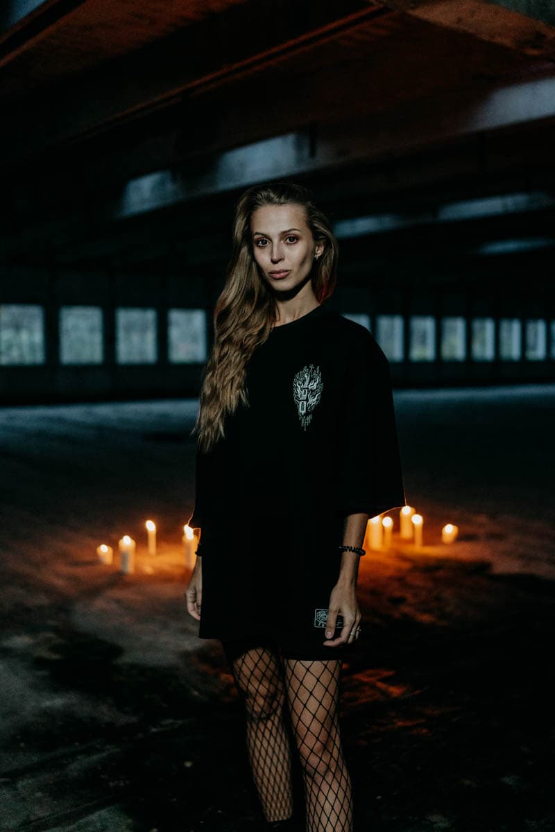 BLACK RITUAL OVERSIZED TEE UNISEX image 11 BLACK RITUAL OVERSIZED TEE UNISEX image 11