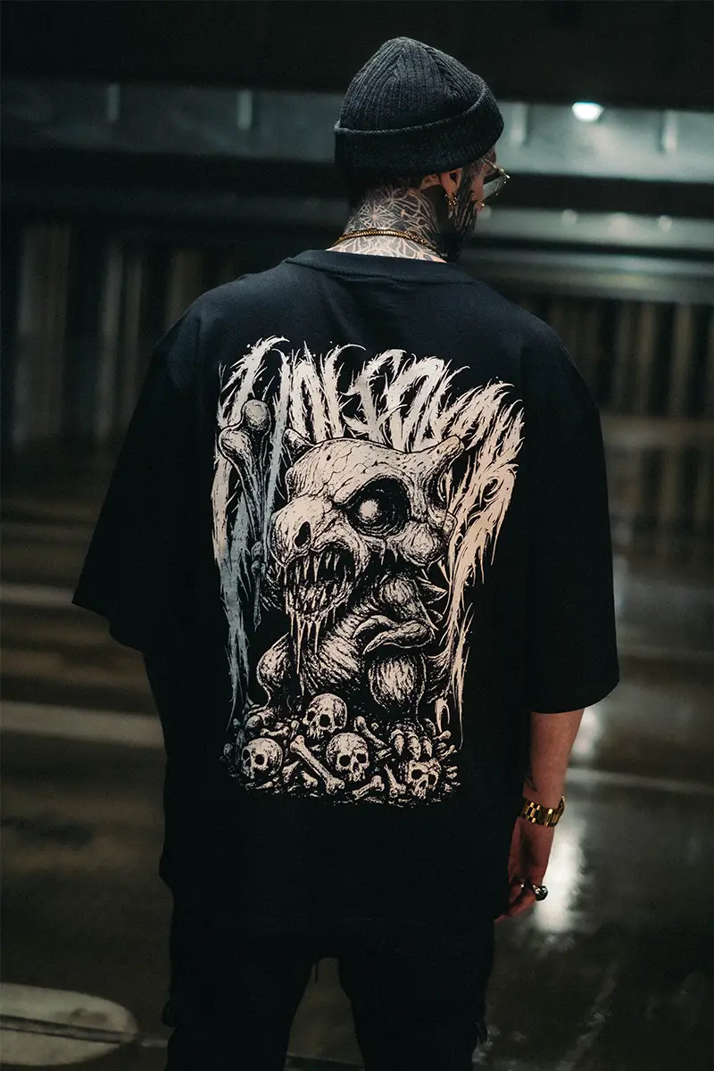 DEATHLING OVERSIZED TEE UNISEX image 2 DEATHLING OVERSIZED TEE UNISEX image 2