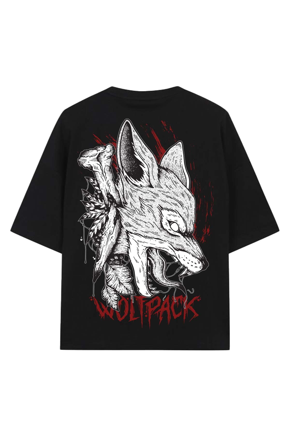 FOX SPIRIT OVERSIZED TEE UNISEX image 1 FOX SPIRIT OVERSIZED TEE UNISEX image 1