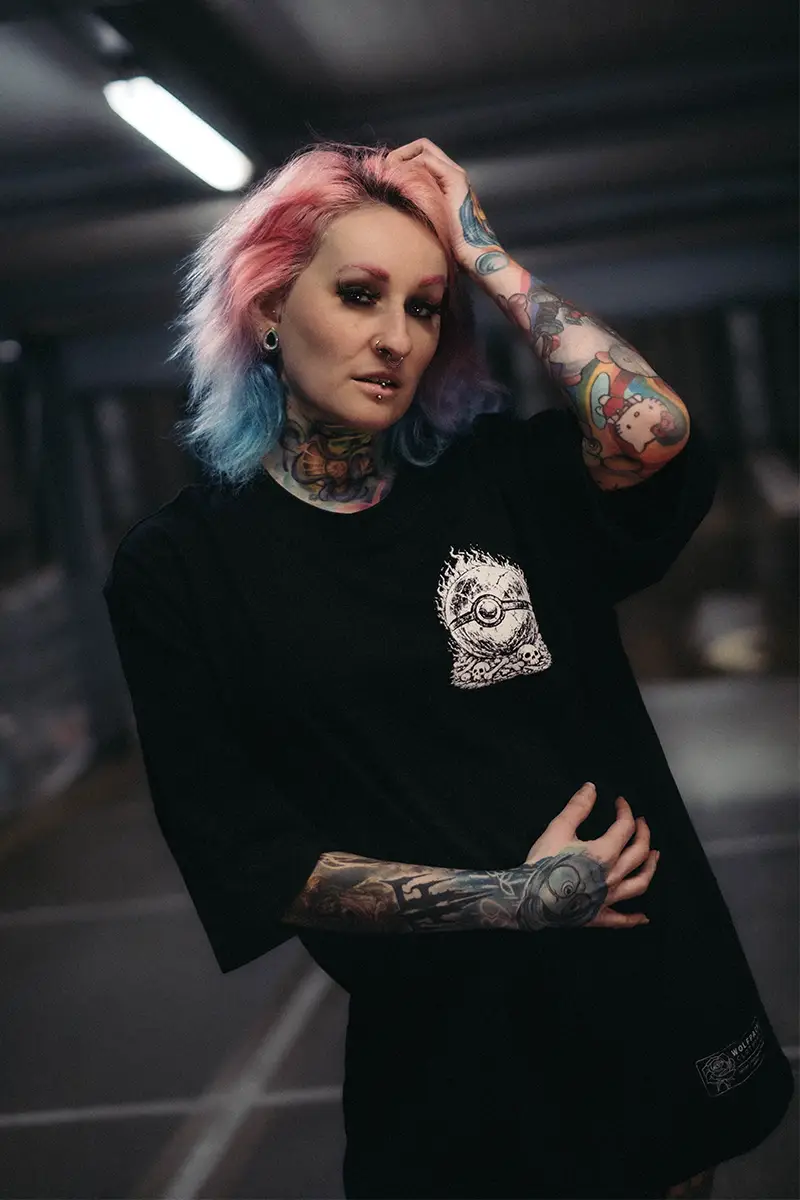 HELLFIRE OVERSIZED TEE UNISEX image 4 HELLFIRE OVERSIZED TEE UNISEX image 4