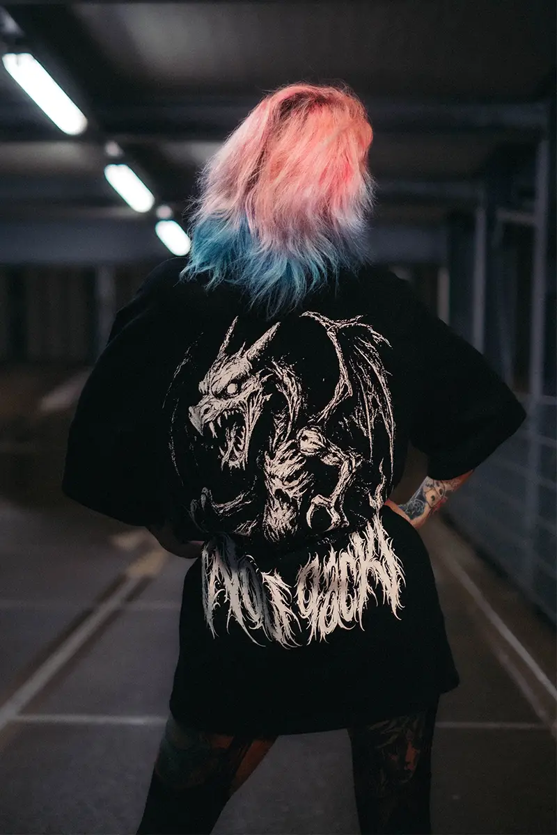 HELLFIRE OVERSIZED TEE UNISEX image 2 HELLFIRE OVERSIZED TEE UNISEX image 2