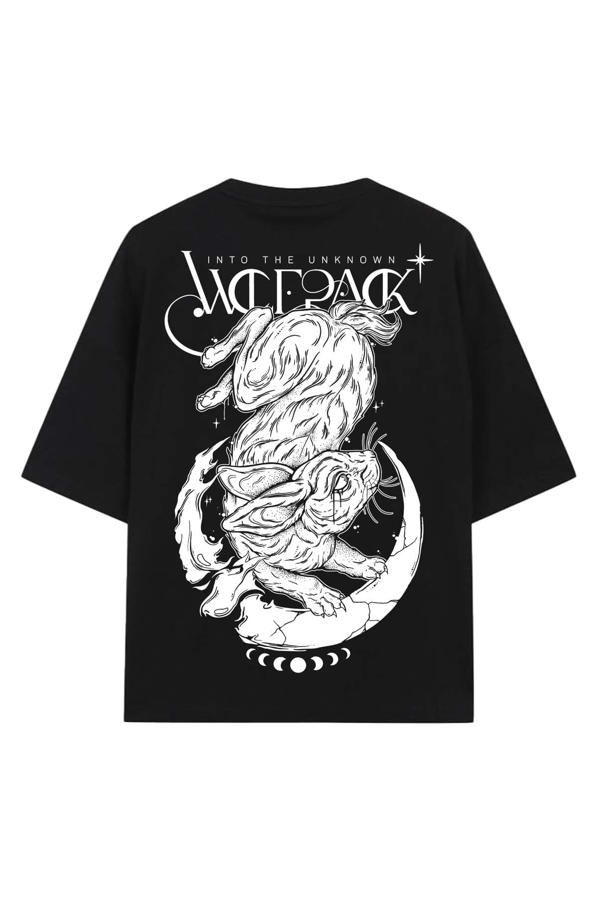 INTO THE UNKNOWN OVERSIZED TEE UNISEX image 1 INTO THE UNKNOWN OVERSIZED TEE UNISEX image 1