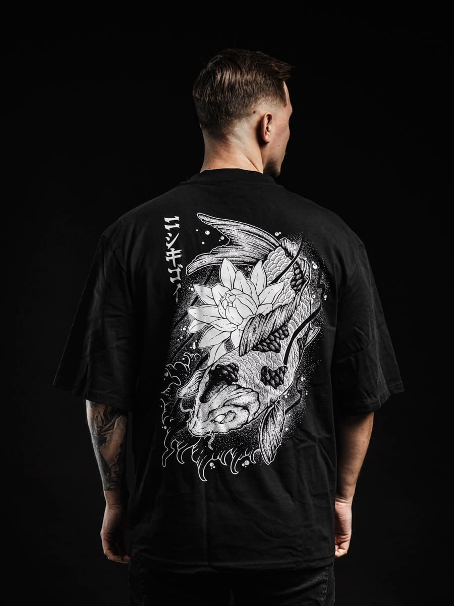 NISHIKIGOI OVERSIZED TEE UNISEX image 2 NISHIKIGOI OVERSIZED TEE UNISEX image 2