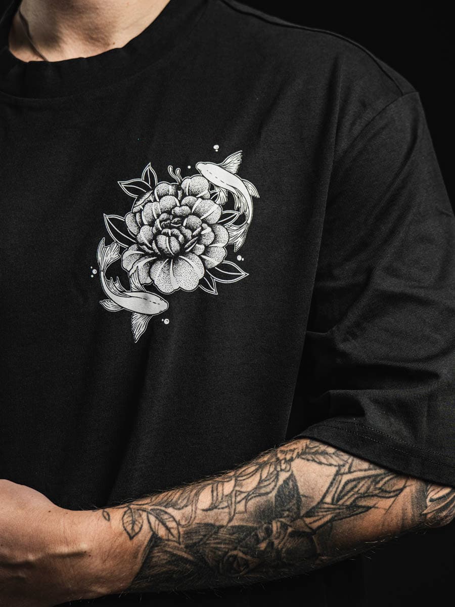 NISHIKIGOI OVERSIZED TEE UNISEX image 4 NISHIKIGOI OVERSIZED TEE UNISEX image 4