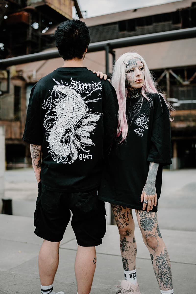 SERPENT OF SIAM OVERSIZED TEE UNISEX image 6 SERPENT OF SIAM OVERSIZED TEE UNISEX image 6