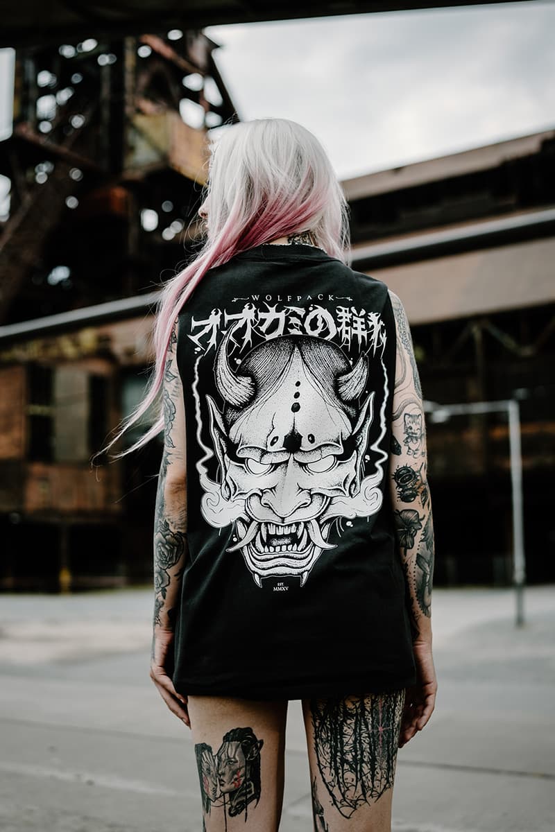 HANNYA HEAVY FADED TANK UNISEX image 2 HANNYA HEAVY FADED TANK UNISEX image 2