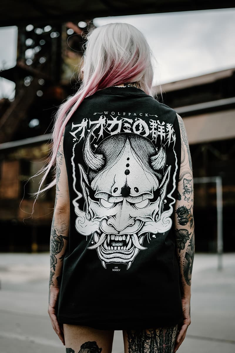 HANNYA HEAVY FADED TANK UNISEX image 4 HANNYA HEAVY FADED TANK UNISEX image 4