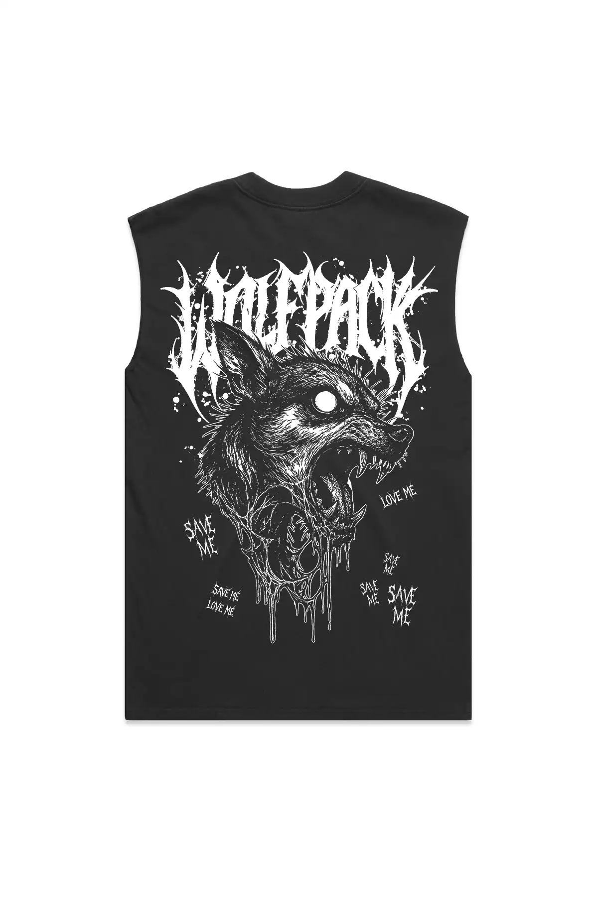 Black heavy tank top with ABYSS HOUND HEAVY FADED TANK UNISEX print - Wolfpack Clothing Black heavy tank top with ABYSS HOUND HEAVY FADED TANK UNISEX print - Wolfpack Clothing